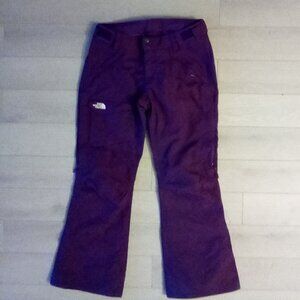 The North Face Women's Medium Hyvent Ski Snowboard Pants Purple